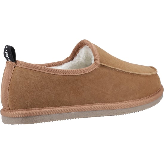 Hush Puppies Charles Wildleder Herren Pantoffeln Tan - Image 2