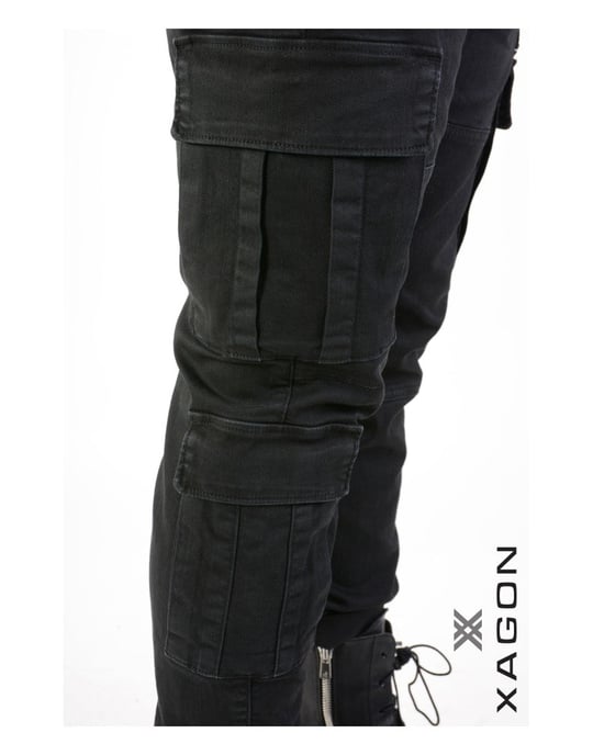 Xagon Hose Cargo Herren schwarz - Image 5