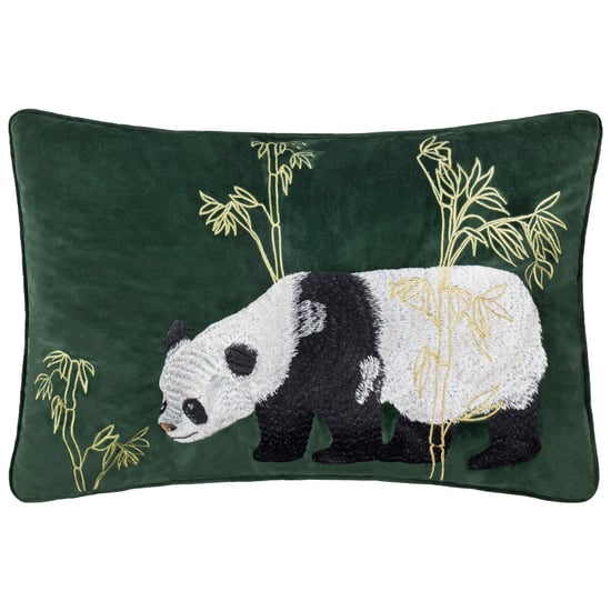 Paoletti Chuan Ruhiger Panda Samt Kissenbezug - Image 1