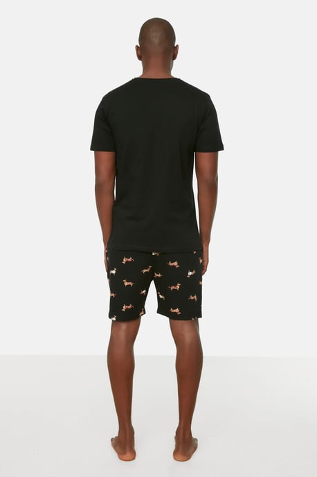 Trendyol Hommes Vélo Collier Pyjama Ensemble 2 pieces - Image 4