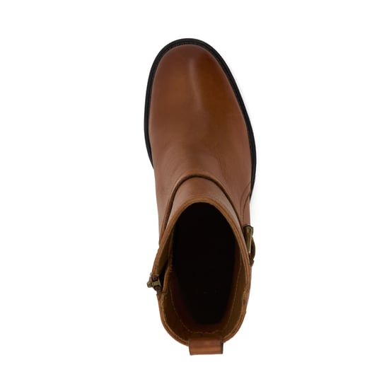Dune Ladies Prance - Buckled Block-Heeled Ankle Boots - Image 4