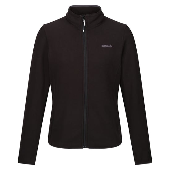 Regatta - "Clemence IV" Fleece Durchgehender Reißverschluss für Damen (Schwarz) - Image 1