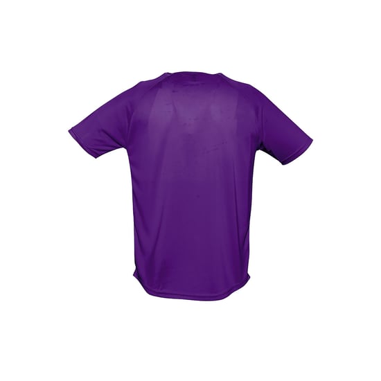 SOLS Mens Sporty Short Sleeve Performance T-Shirt (dunkelviolett) - Image 2