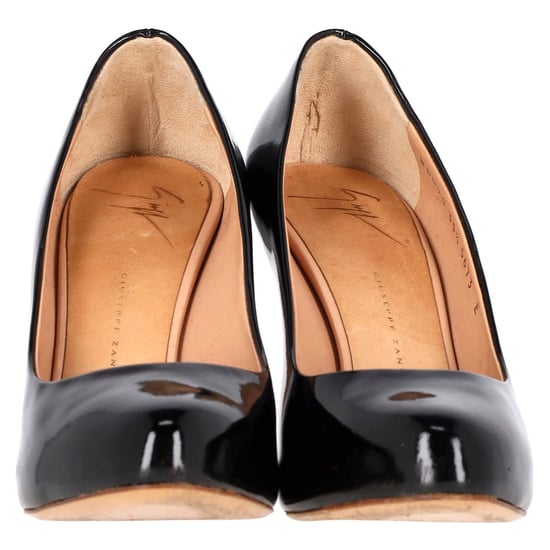 Giuseppe Zanotti Pumps aus schwarzem Lackleder - Image 4