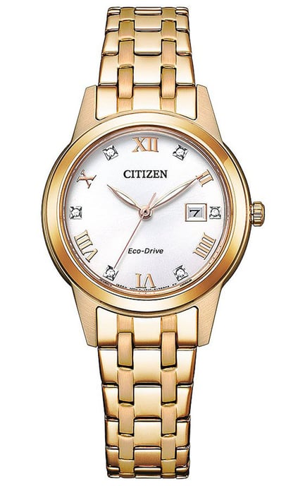 Citizen Elegance Women's Rose Gold Watch FE1243-83A