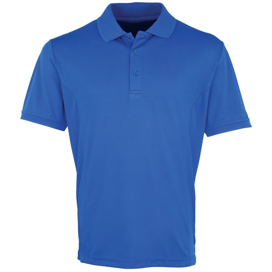 Premier Mens Coolchecker Pique Kurzarm-Polo T-Shirt (Royal) - Image 1