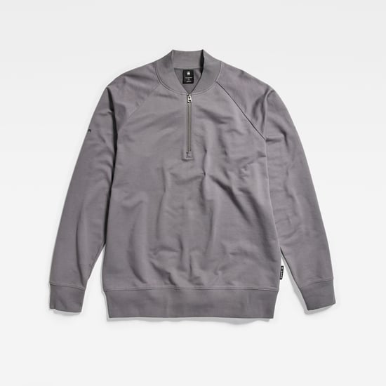 G-Star RAW Lightweight Sweater Bomber Half Zip