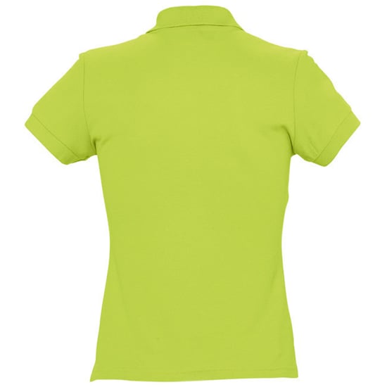 SOLS Womens/Ladies Passion Pique Short Sleeve Polo Shirt (Apfelgrün) - Image 2