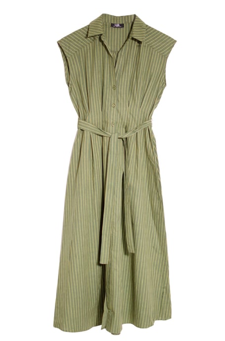 Sleeveless Button Down Dress