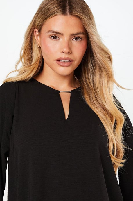 Bar Trim Overhead Blouse