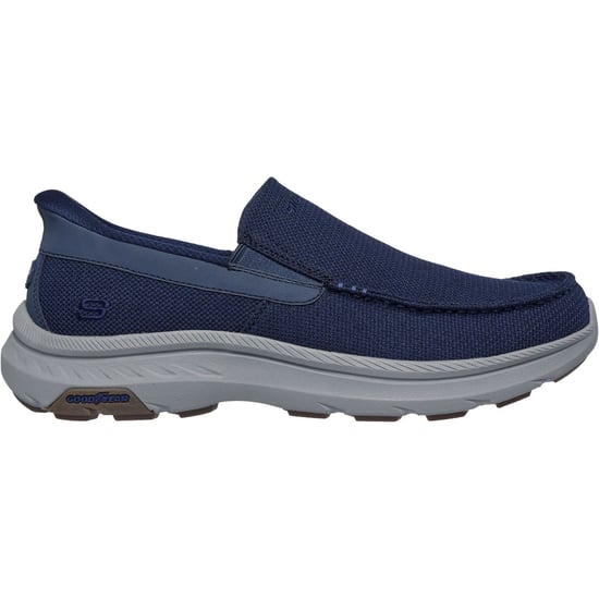 Skechers Pollard Wilfred Herren Navy Loafer aus Textil - Image 2