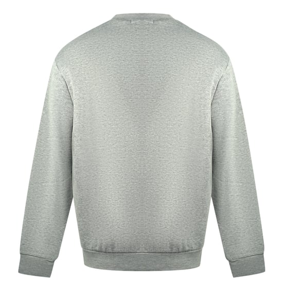 Cavalli Class Leopardenprint-Logo Grauer Pullover - Image 2