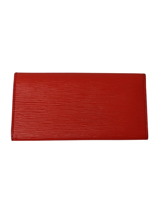 Louis Vuitton Sarah Lange Geldbörse aus rotem Epi-Leder - Image 2