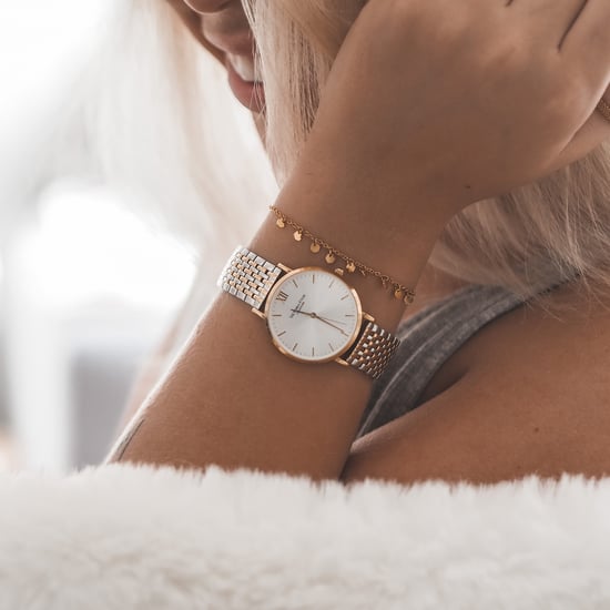 Victoria Hyde Primrose Uhren Klassisch Bicolor Rose Gold Silber - Image 4
