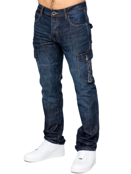 Enzo | Mens Straight Leg Jeans