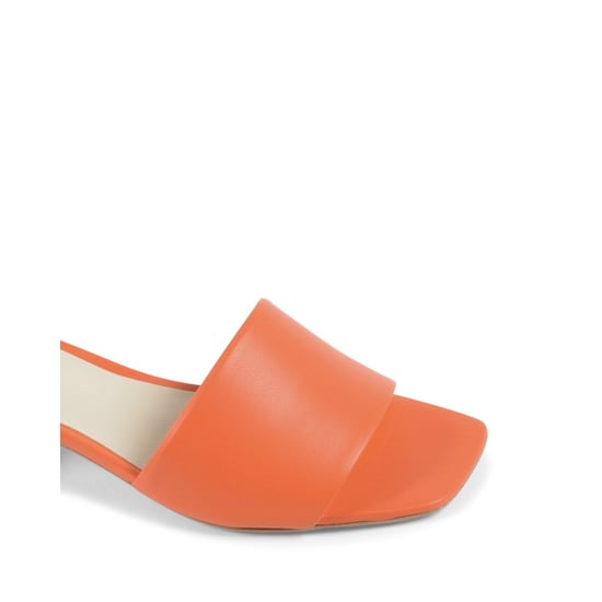 V Italia Damen Sandale Orange Neper Nappa Arancio - Image 4