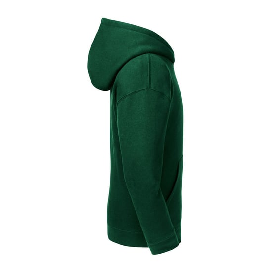 Russell Kids/Childrens Authentic Hooded Sweatshirt (Flaschengrün) - Image 3