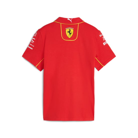 PUMA Kinder Unisex Scuderia Ferrari 2024 Replica Kollektion Team Polo-Shirt - Image 2