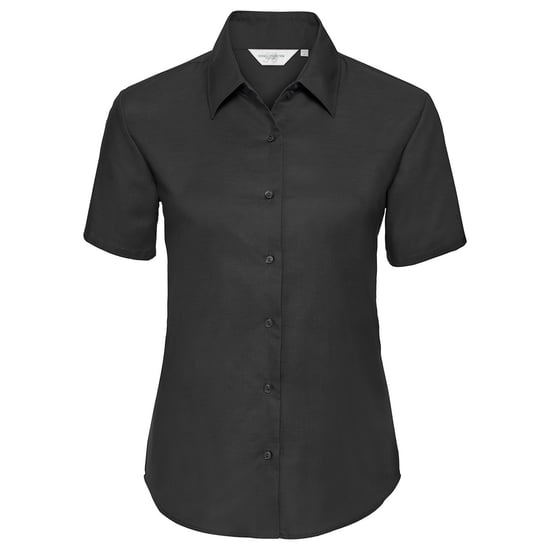 Russell Collection - Hemd für Damen kurzärmlig (Schwarz) - Image 1