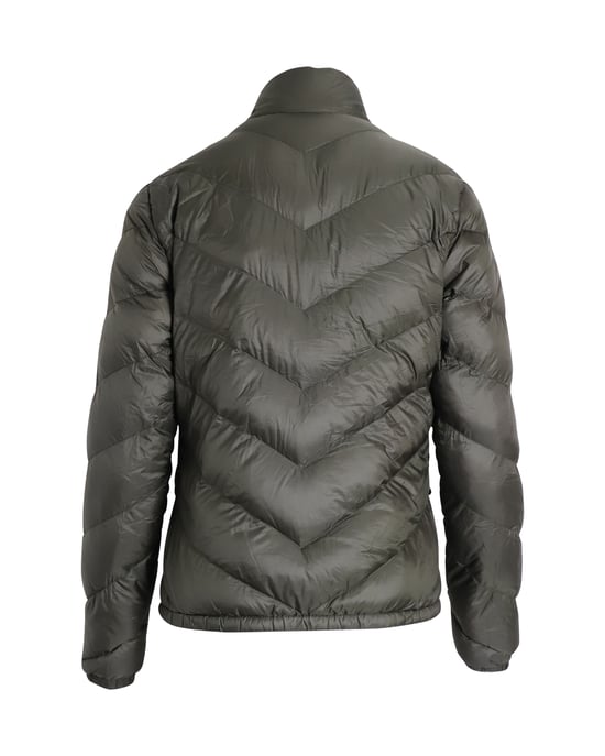Moncler Stepp-Pufferjacke in Oliv-Polyamid - Image 3