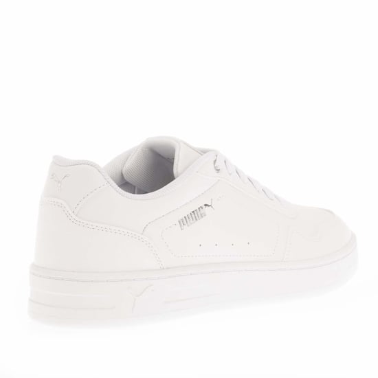 Women's Puma Court Classy Trainers in White - Image 3