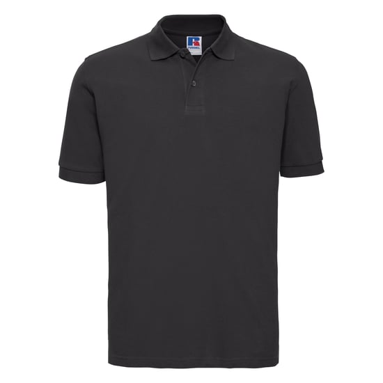 Russell Herren Polo-Shirt, Kurzarm (Schwarz) - Image 1