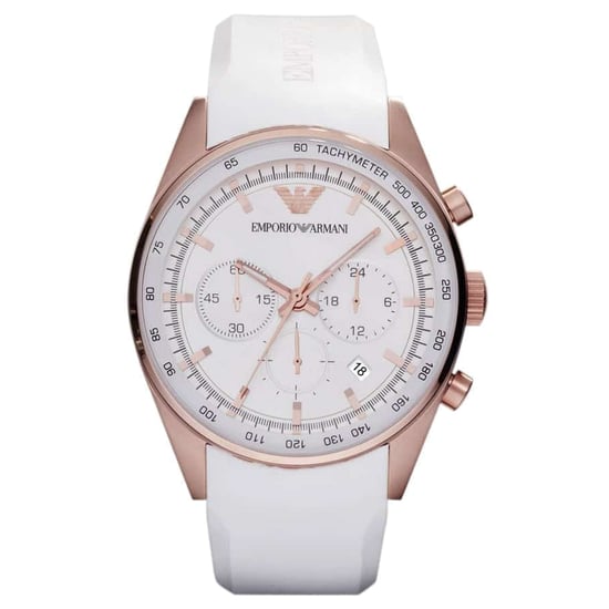 Emporio Armani Unisex-Uhr Quartz Rosegold - Image 1
