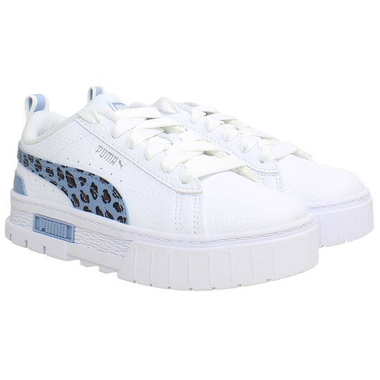 Puma Mayze Wild – Weiße Sneaker für Kinder - Image 1