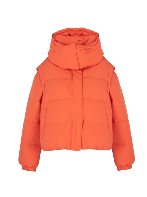 Patrizia Pepe Jacke Puchowa 2w1 Damen orange - Image 1