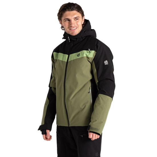 Dare 2B - "Eagle II" Skijacke für Herren (Schwarz/Olivingrün) - Image 4