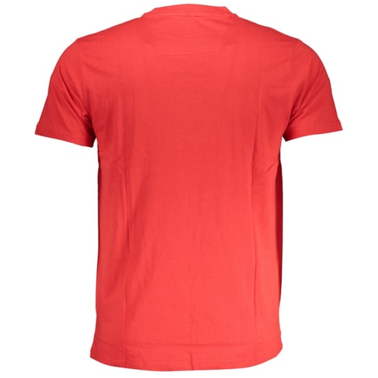 Cavalli Class Bold Weißes Logo Rotes T-Shirt - Image 2