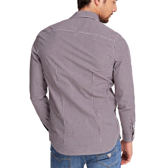 Guess Men's Long Sleeve Multicolour Shirt