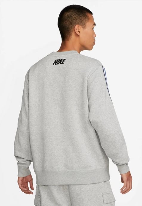 Nike Herren Fleece Sportswear Crew Neck Trainingsanzug in Grau - Image 2