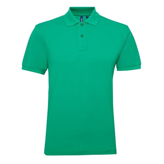 Asquith & Fox Herren Kurzarm Performance Blend Polo Shirt (Kelly) - Image 1