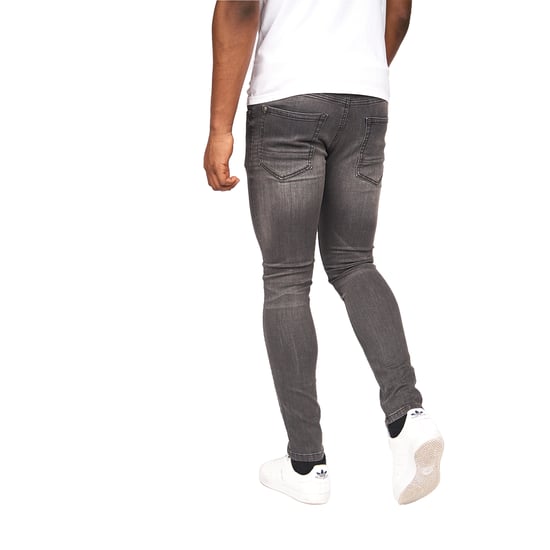 Crosshatch - "Barbeck" Jeans für Herren (verwaschenes Grau) - Image 2