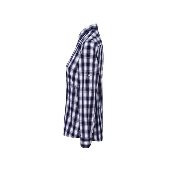 Premier - "Mulligan" Hemd für Damen Langärmlig (Weiß/Marineblau) - Image 3