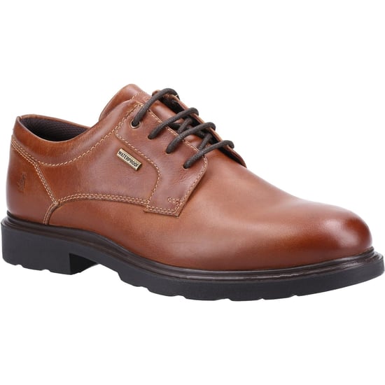 Hush Puppies Pearce Leder Herren Tan Schnürschuhe - Image 1