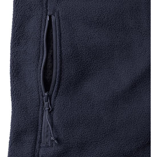 Russell Mens Full Zip Outdoor Fleece Jacke (French Navy) - Image 4
