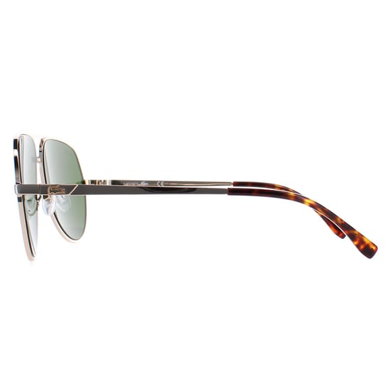 Lacoste Aviator Unisex Gold Massiv Grün L250SE - Image 3