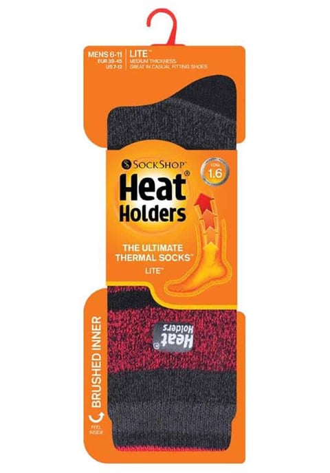 Heat Holders Lite - Herren 1.6 TOG Thermal Casual Socken 6-11 UK - Image 2