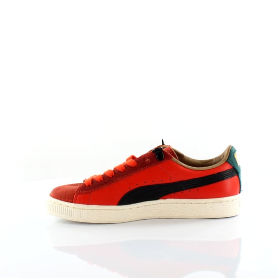 Puma Basket Classic MMQ Machts Mit QuautÃ¤t Red Leather Mens Trainers 355551 03