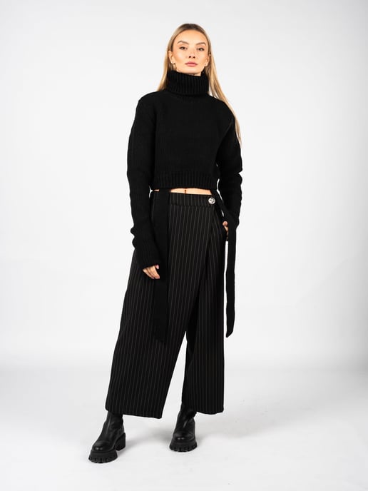 La haine Inside US Pullover LW614 Damen schwarz - Image 2