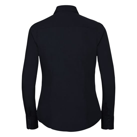 Russell Collection - Hemd für Damen Langärmlig (Dunkelblau) - Image 2