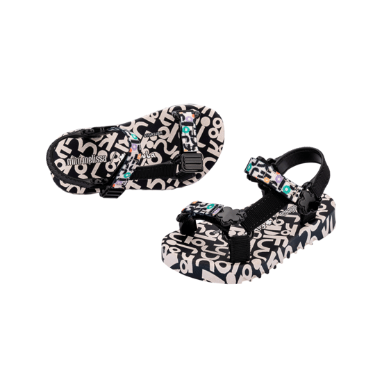 Playtime x Fabula Black/Beige Sandals - Image 2