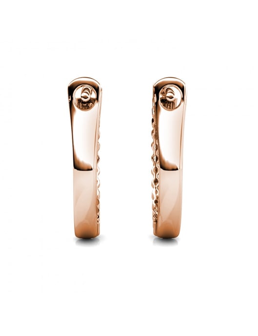 Aleah Ohrringe - Rose Gold und Kristall - Image 5