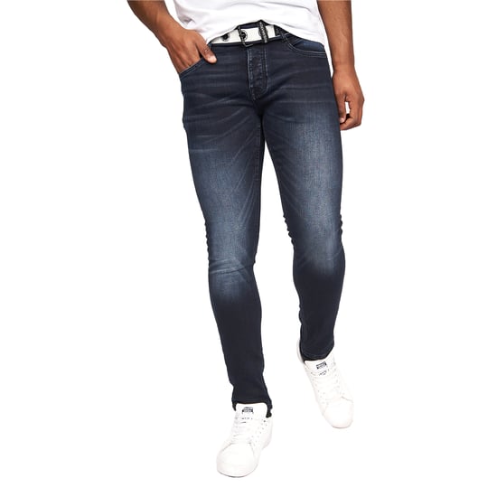 Crosshatch - "Barbeck" Jeans für Herren (Dunkelblau) - Image 4
