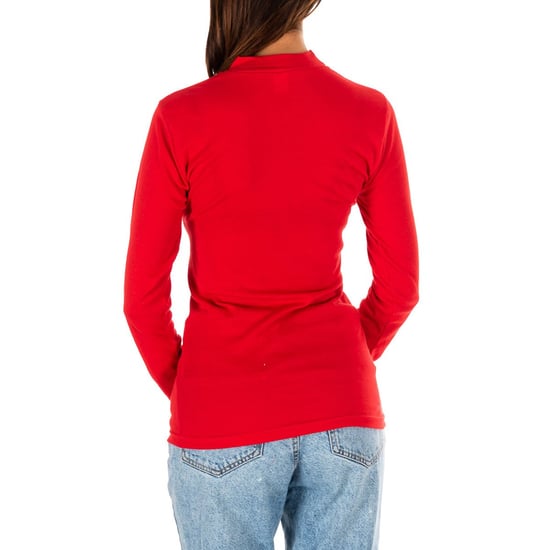 Long-sleeved T-shirt with half-high collar 1625-M women