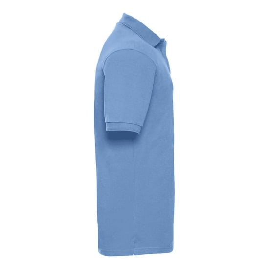 Russell Herren Ripp Polo-Shirt, Kurzarm (Himmelblau) - Image 2