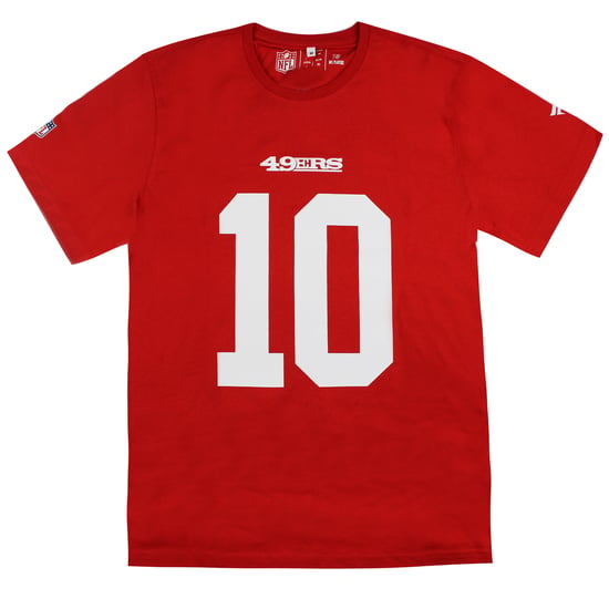 Fanatiker NFL San Francisco 49ers Jimmy Garoppolo 10 T-Shirt - Image 1