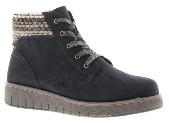 Marco Tozzi Womens Boots Ankle Maizie Lace Up dk navy - Image 6